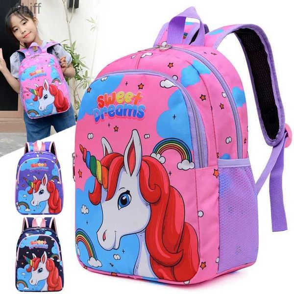 Rucksäcke Junge Mädchen Cartoon Schulranzen Lager Kapazität Schule Rucksack Kindergarten Grundschule Rucksäcke KAWaii Kinder BagL231016