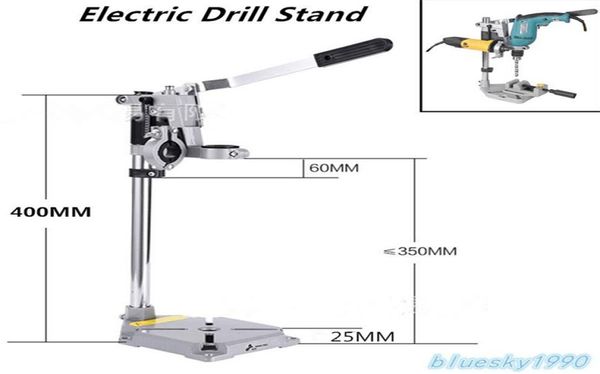 1pc Elektrikli Matkap Tutucu Tutucu Braket Öğütücü Tek Kafa Raf Standı Kelepçe Öğütücü Aksesuarları Ahşap Çekme Rotary Aracı Con9335188