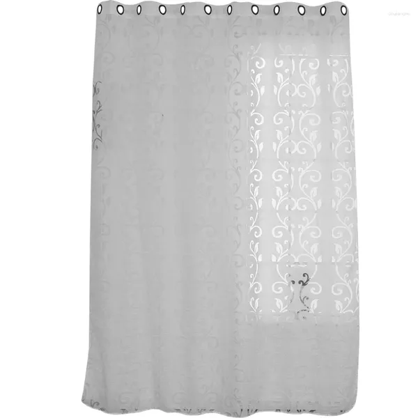 Cortina de renda janela valance seersucker curto armário de cozinha decoração cortinas quarto para