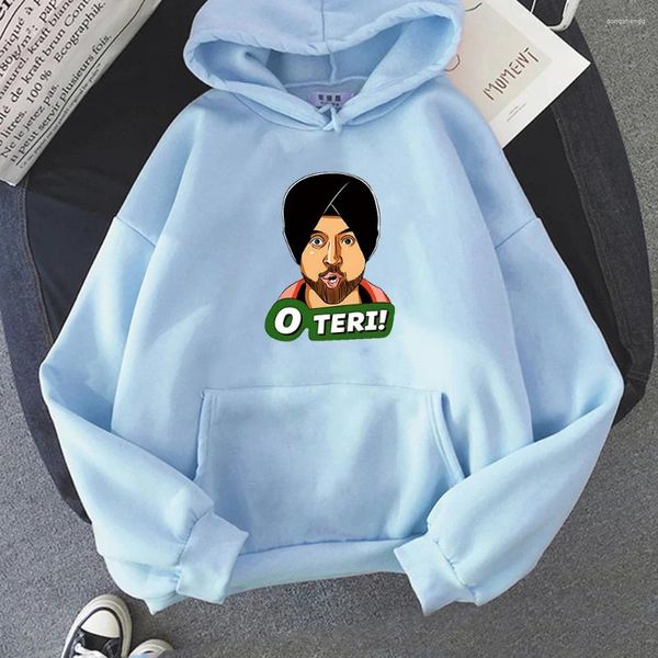 Hoodies masculinos diljit dosanjh roupas estéticas primavera/outono topos feminino/masculino moletom vintage harajuku em torno do pescoço manga longa casual