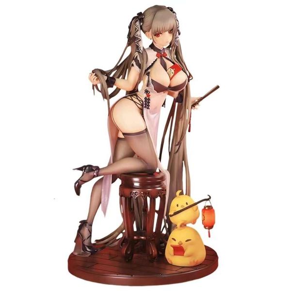 Brinquedos de dedo 25cm azur lane formidável sexy anime menina figura azur lane st figura de ação sirius figura adulto colecionável modelo boneca brinquedo