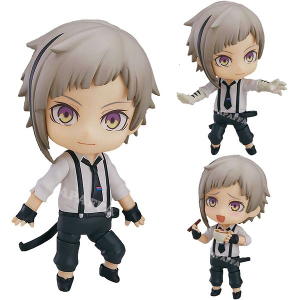 Brinquedos de dedo #893 Bungo Stray Dogs Dead Apple Atsushi Nakima Anime Figura #1191 Ryunosuke Akutagawa Figura de ação Modelo adulto boneca brinquedo presente