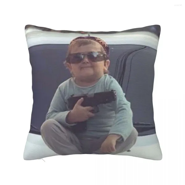 Подушка Hasbulla Pillowcase Printed Polyester Cover Mini Khabib Blogger Fan Подарок бросок корпус дома 45 45 см.