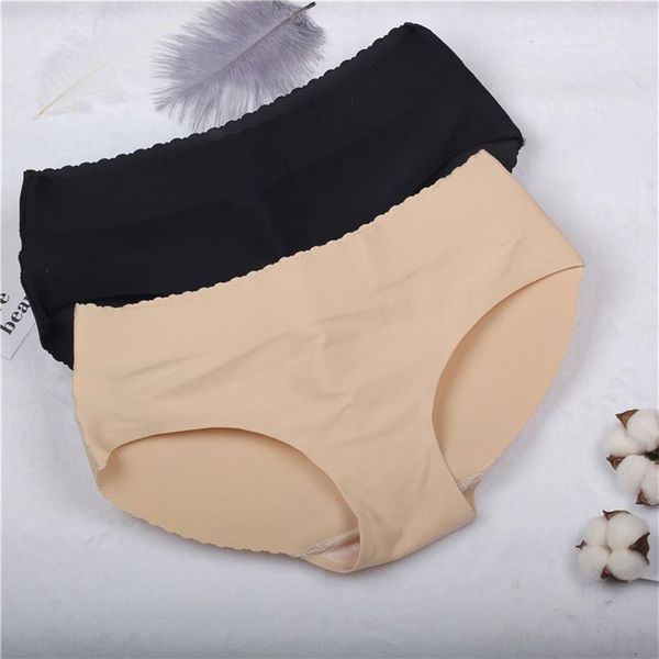 signora a vita bassa sexy mutandine imbottite senza cuciture bum imbottito sollevatore di culo potenziatore anca push up intimo mutandine glutei S-XL LJ200822296S