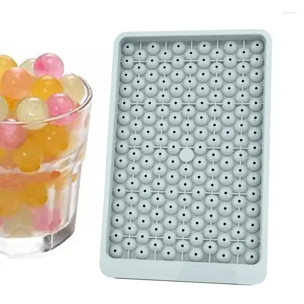 Backformen Eisball-Maker-Form 159 Gitter Silikon-Würfeltablett Multifunktionale Cocktails Getränke Runde Mini für Küchengerät