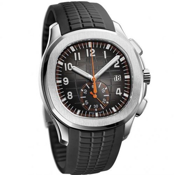 Herrenuhr Automatische mechanische Uhren Kalender Saphir 904L Gummiband Business AAA Armbanduhren für Männer u1