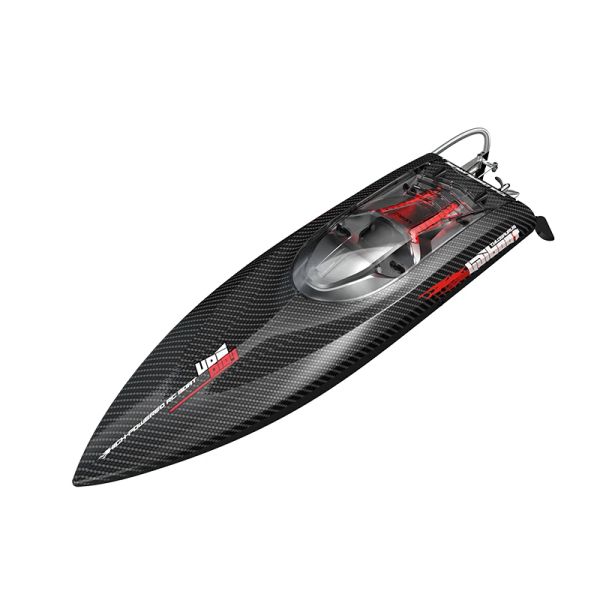 Barca RC da 65 cm 50 Km/H ad alta velocità 2.4GHz Barca radiocomandata Brushless Metal RC Motoscafo Barca impermeabile Regalo giocattolo per adulti