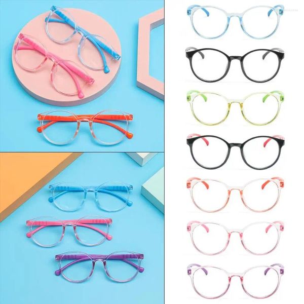 Sonnenbrille Kinder UV400 PC Transparent Computer Brille Klare Linse Blaues Licht Blockieren Glasse Kinder Brillen