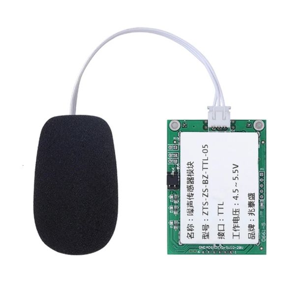 Misuratori di rumore Modulo di rilevamento decibel di rumore di grado industriale Sensore sonoro Misuratore di livello sonoro Misurazione del suono TTL5V/RS485 5V Durevole R7UA 231017