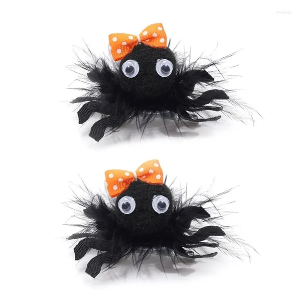 Acessórios de cabelo Halloween Spiders Hairpin para bebês meninas moda hairclip animal headdress