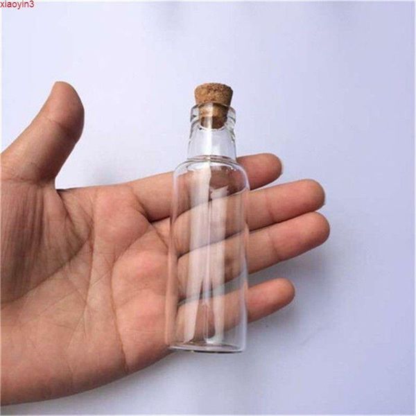 35 ml klare transparente Glasflaschen mit Kork-Drift-Flasche für Hochzeit, Urlaub, Dekoration, Weihnachtsgeschenk, Gläser, 24 Stück/Lot, hohe Qualität, I Ndxx