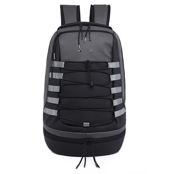 Air Jord Outdoor Sports Moda Marka Backpack Bags Ortaokul Öğrenci Kapasite Basketbol 230915