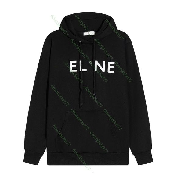 23SS Yeni Tasarımcı Sıcak Hoodie Erkek Kadın Moda Sokak Kazak Sweatshirt Gevşek Hoodie Çift Üst Yansıtıcı Boyut S M LXL 2XL