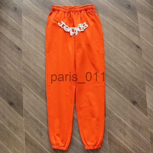 Herrenhosen Hosen 2023fw Orange Hosen Männer Frauen Beste Qualität Jogger Jogginghose Drucken x1017