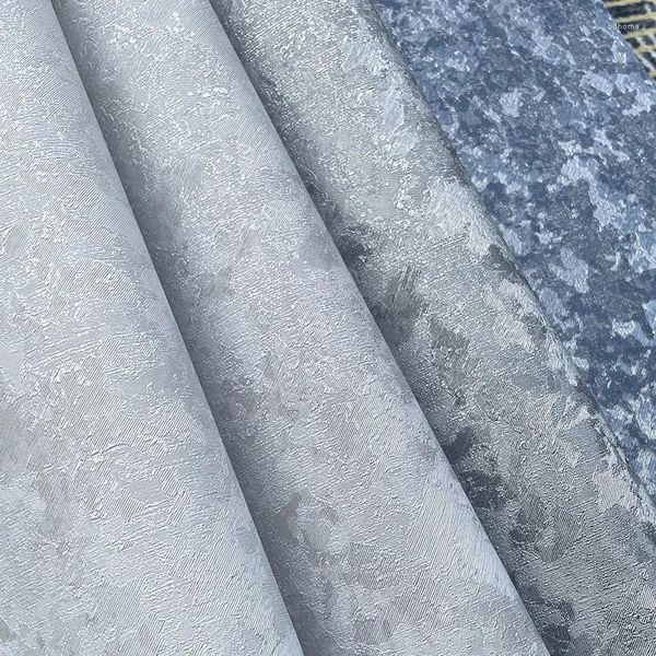 Duvar Kağıtları Nordic Gri Çimento Beton Duvar Kağıdı PVC Yatak Odası Dekorasyon Giyim Mağazası Endüstriyel Rüzgar Duvar Sticker Odası Dekor Düz Renk