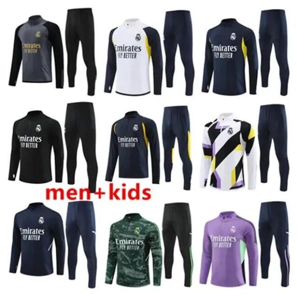 2023 2024 VEAL MADRIDS TRACCIA DI ALLEGAMENTO VINI JR BELLINGHAM 23/24 Real Madrides Men and Kids Football Camavinga Sportswear Chandal Fubol Sopravvissuto 666666