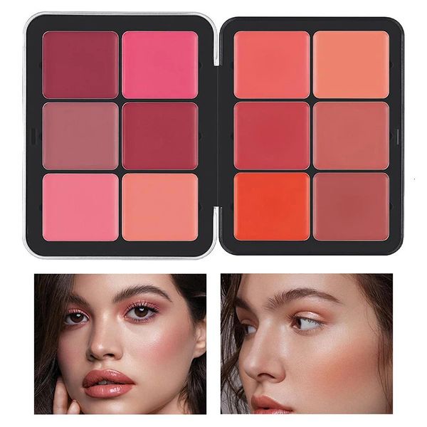 Corretivo 12 cores blush placa cobrir manchas e acne impressão ferro natural mancha iluminando iluminador 231016