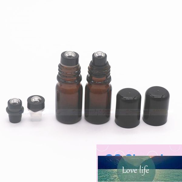 Hochwertige 100 x Stahlroller und Deckel für Doterra Young Living Flaschen mit 18 mm Halsgröße 410, Glasroller, Aromatherapie-Parfümroller