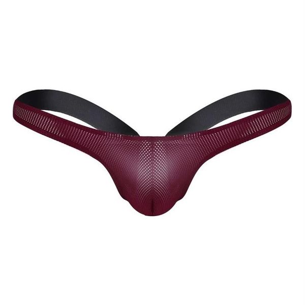 Cuecas masculinas porno roupa interior aberta de volta sexy lingerie elástica jockstrap g-string malha transparente tanga calcinha biquíni me293g