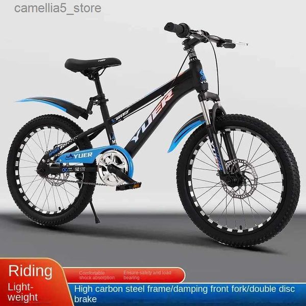 Fahrräder Ride-Ons WOLFACE 7–16 Jahre Mountainbike 18 Zoll/20 Zoll/22 Zoll Rahmen aus Kohlenstoffstahl Scheibenbremse Fahrrad Jugendroller Dropshipping Q231018