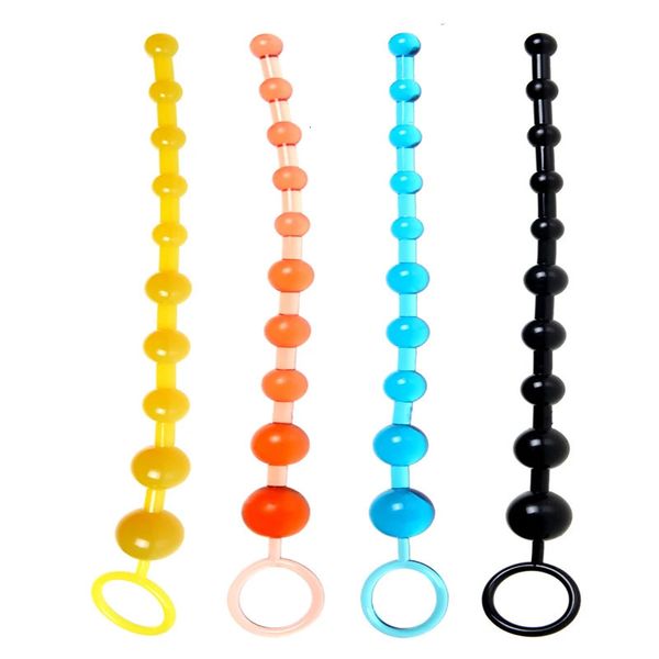 Vibradores Vagina Aberto Sex Toys para Homens Mulheres Butt Plug Iniciante Massageador de Próstata Silicone Shop Anal Beads Vibrador 231017