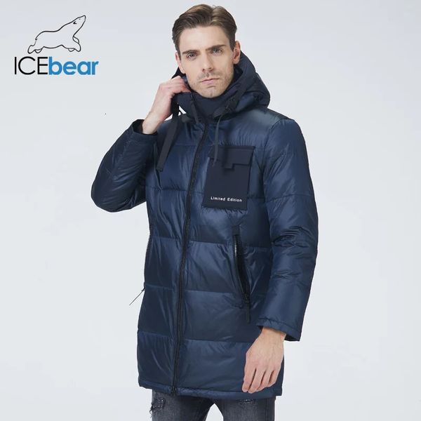Jaquetas masculinas premium para viagem, casaco de inverno com capuz, marca de moda, roupas masculinas, bolso grande mwd21923i 231016
