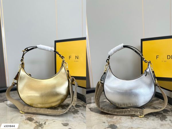 Роскошная сумка в форме полумесяца, модная сумка на плечо, женская сумка для свиданий, косметичка, дизайнерская сумка, новая сумка через плечо, банкетная сумка, трендовая мобильная сумка на молнии