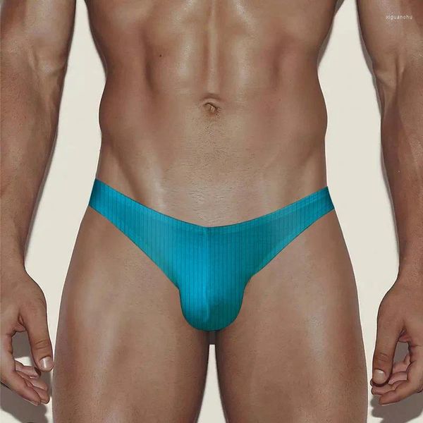 Mutande di Cotone Intimo da Uomo Bikini Gay Slip Sexy Slip Quick Dry Sissy Mutandine Morbido Perizoma Uomo Sport Cueca Tanga AD7114