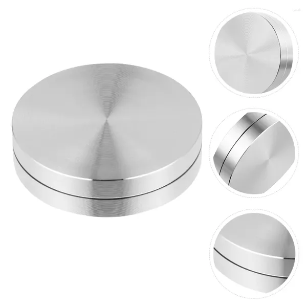 Bakeware Araçları Turntable Base Perspex Ekran Standlar Alüminyum Alaşımlı Yatak Dekoratif Öğeler Aks