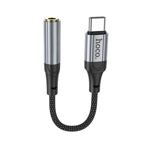 HOCO Hifi Audio Dac Kopfhörer-Adapter, USB Typ C auf 3,5 mm Kopfhöreranschluss, Audio-Adapter