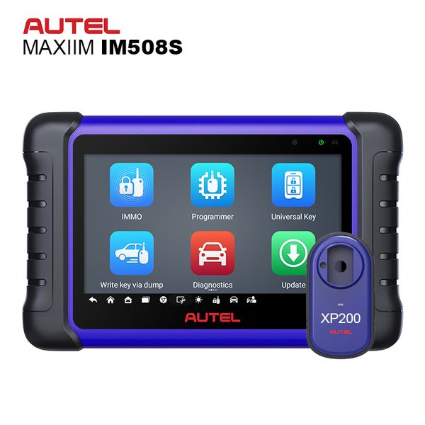 Autel MaxilM IM508S obd2 universel, transpondeur à distance intelligent, serrurier, machine de programmation de voiture, outil de programmation de clé principale, 2023