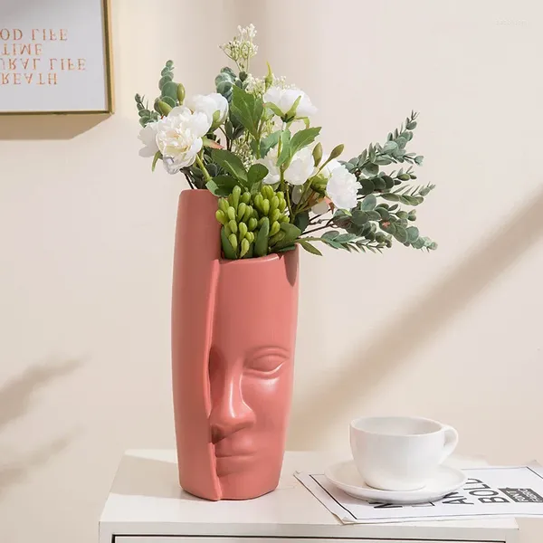 Вазы Украшение вазы для дома Антикерамический пластик Неразбитая свадебная гидропонная цветочная композиция WJ814