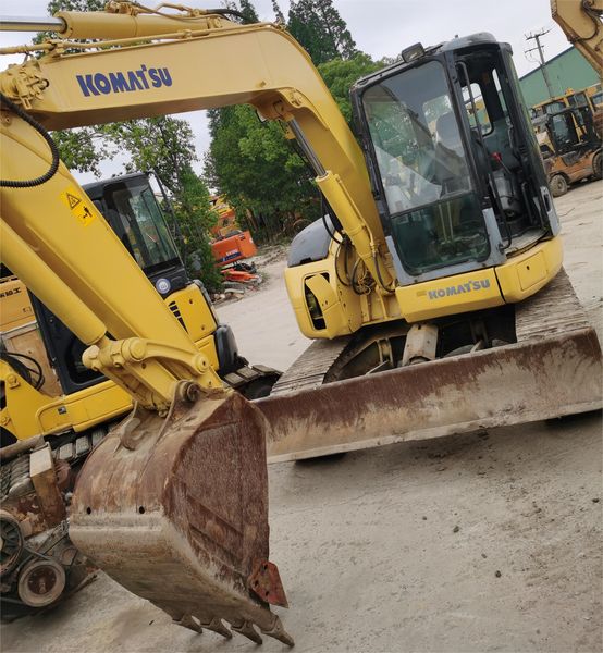 Gebrauchter Komatsu PC78US Minibagger zum günstigen Preis, verfügbar als PC55 PC56 PC60 PC70 PC78 PC120 PC-Bagger, weltweiter Direktversand