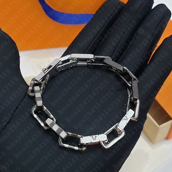 Hip Hop cubano classico con giunto di bambù Quench per uomo Donna Bracciali firmati in acciaio inossidabile, gioielli con braccialetti Rap Star in oro di alta qualità