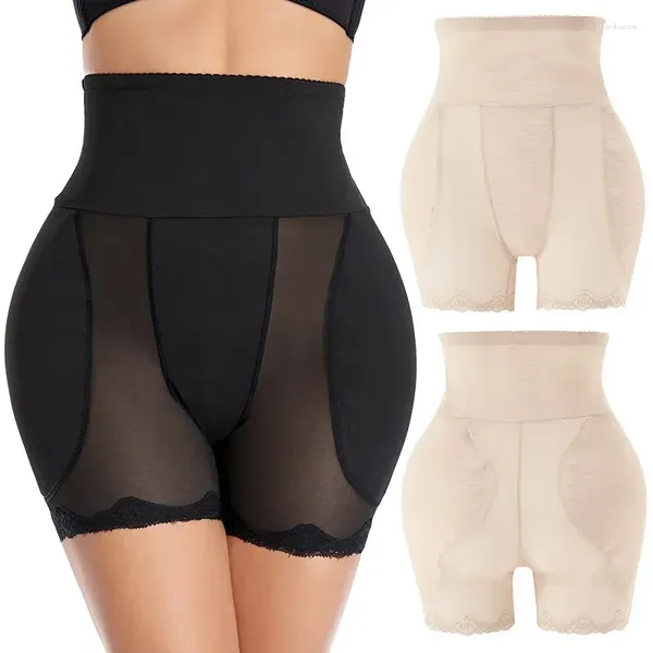 Intimo modellante da donna Donna Hip Lifter Corsetto Vita imbottito Slim Trainer Pancia alta Shapewear Mutandine Pizzo Controllo del corpo Enhancer Coscia Shaper