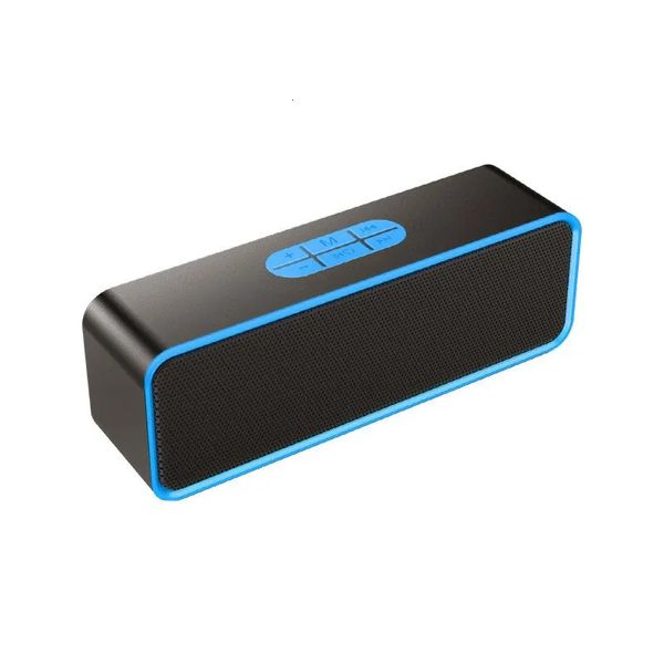 Alto-falantes portáteis SC211 Bluetooth Speaker sem fio Dual Horn Altifalante estéreo com modo FM Hifi Sound IPX5 impermeável ao ar livre 231017