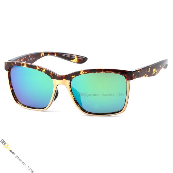 Costas Sonnenbrille Designer-Sonnenbrille UV400 Sportsonnenbrille für Damen Hochwertige polarisierende Linse Revo Color Coated TR-90