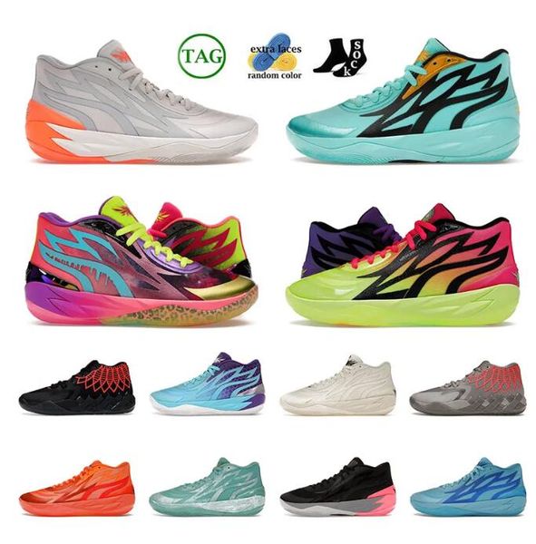 LaMelo Ball 1 MB.01 02 03Herren-Basketballschuhe Sneaker Black Blast Buzz City LO UFO Not From Here Queen City Rick und Morty Rock Ridge Red Herren-Trainer Sport-Turnschuhe