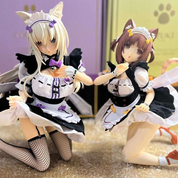 Finger Toys 27cm Native Japanese Girl Anime Figure Coconutazuki Cat Girl Ver. Action Figures in PVC Decorazione di giocattoli modello per adulti