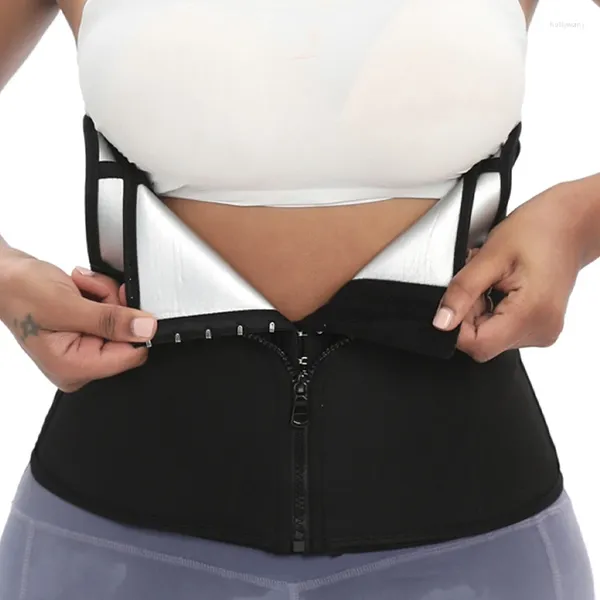 Damen Shapers Damen Taillentrainer für Gewichtsverlust Sauna Cincher Schweißgürtel Fitnessgürtel Bauchkontrollband Workout Sport