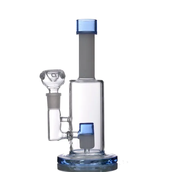 3 estilos de vidro Bong Hookahs Bridbrige Perc Perc Percolator Espessura Queimador de óleo com tigela de 14mm para tubos de água