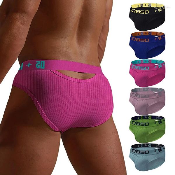 Mutande Intimo Uomo Slip Mutandine da Uomo Cotone da Uomo Slip Hollow Vita Bassa da Uomo Bikini Traspirante