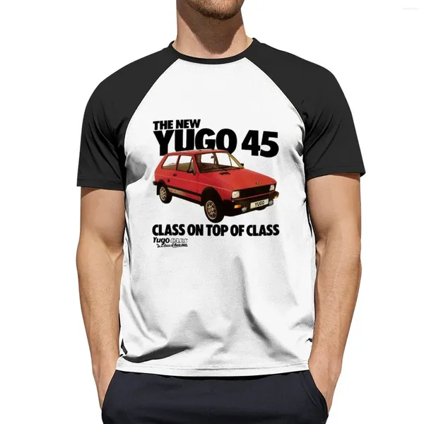 Canotte da uomo YUGO 45 T-shirt Abbigliamento uomo Hippie T-shirt oversize carine per uomo Grafica