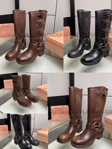 Designer-Stiefel für Damen, Plateaustiefel, Kontur-Stiefeletten, Martin-Stiefel aus echtem Leder, beste Qualität, klassische Schnürung, lässige Outdoor-Motorradstiefel der Marke