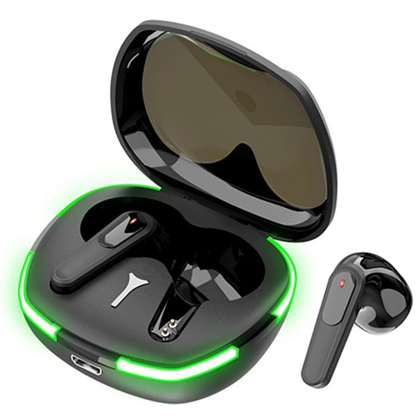 Pro60 TWS Wireless-Kopfhörer V 5.0 Bluetooth-Ohrhörer HiFi-Stero-Headset Sportkopfhörer mit Geräuschunterdrückung Gaming-In-Ear-Kopfhörer mit geringer Latenz