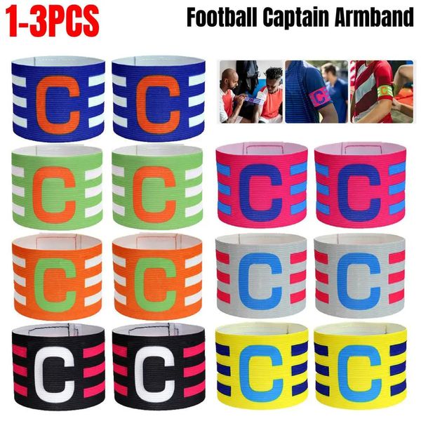 Spor Eldivenleri 1 3pcs Profesyonel Futbol Kol Bandı Naylon Ayarlanabilir Futbol Kol Band Lider Match Captain 231017