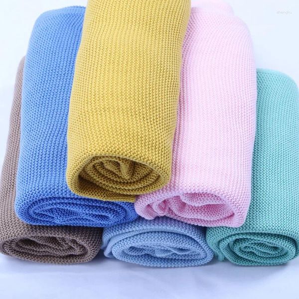Одеяла детское одеяло индивидуальное имя ребенка ворс вязание пеленание персонализированный вышитый подарок для новорожденных детское полотенце чехол для тележки