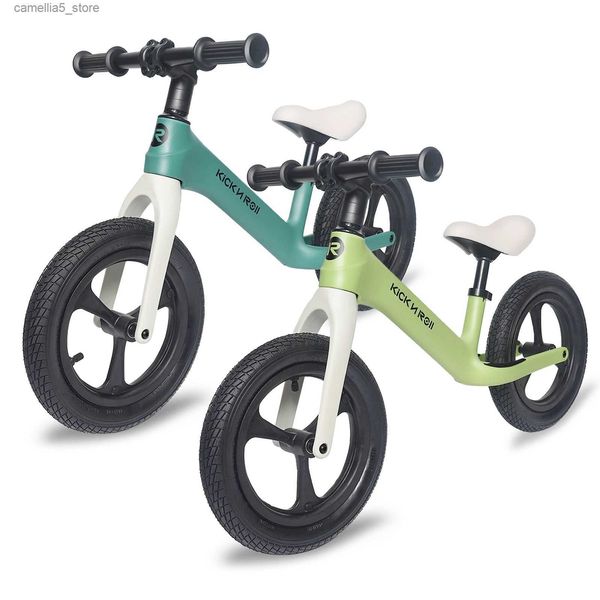Bicicletas Ride-Ons Roda personalizada/12 polegadas Leve Kids Balance Bike com altura ajustável para esportes ao ar livre Q231018