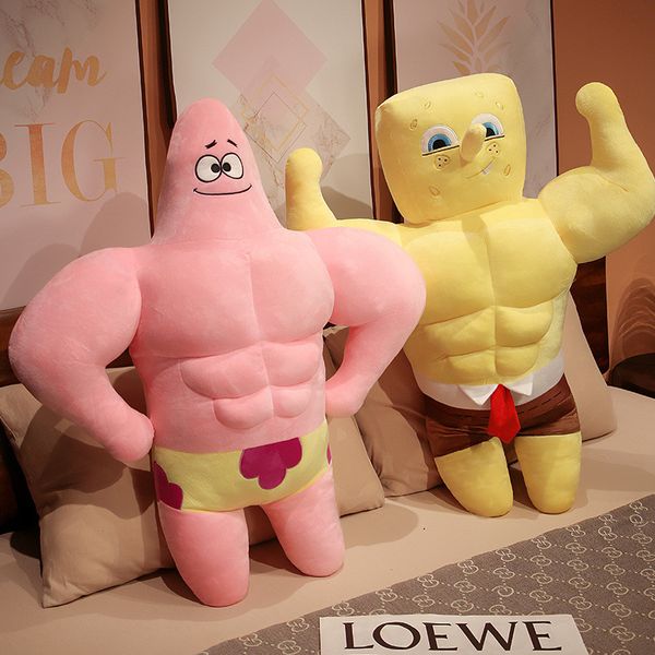 Muscle Sponge Baby Pie Big Star Plush Toy Toy Doll Presente de aniversário criativo