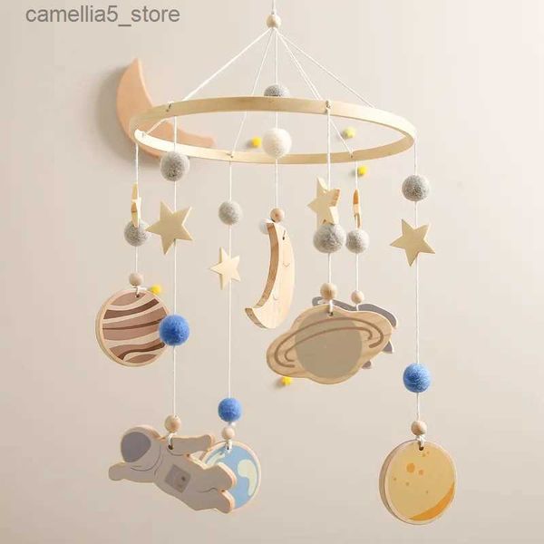 Mobiles # Lettino Campana Legno Mobile Bambino Sonagli Giocattoli Culla Campana Sonagli Stile Boho Bambini Giocattoli musicali 0-12 mesi Per neonati Regali Q231017